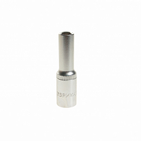 Головка торцевая глубокая 1/2"DR 10мм 6 граней  ЭВРИКА   /1/160